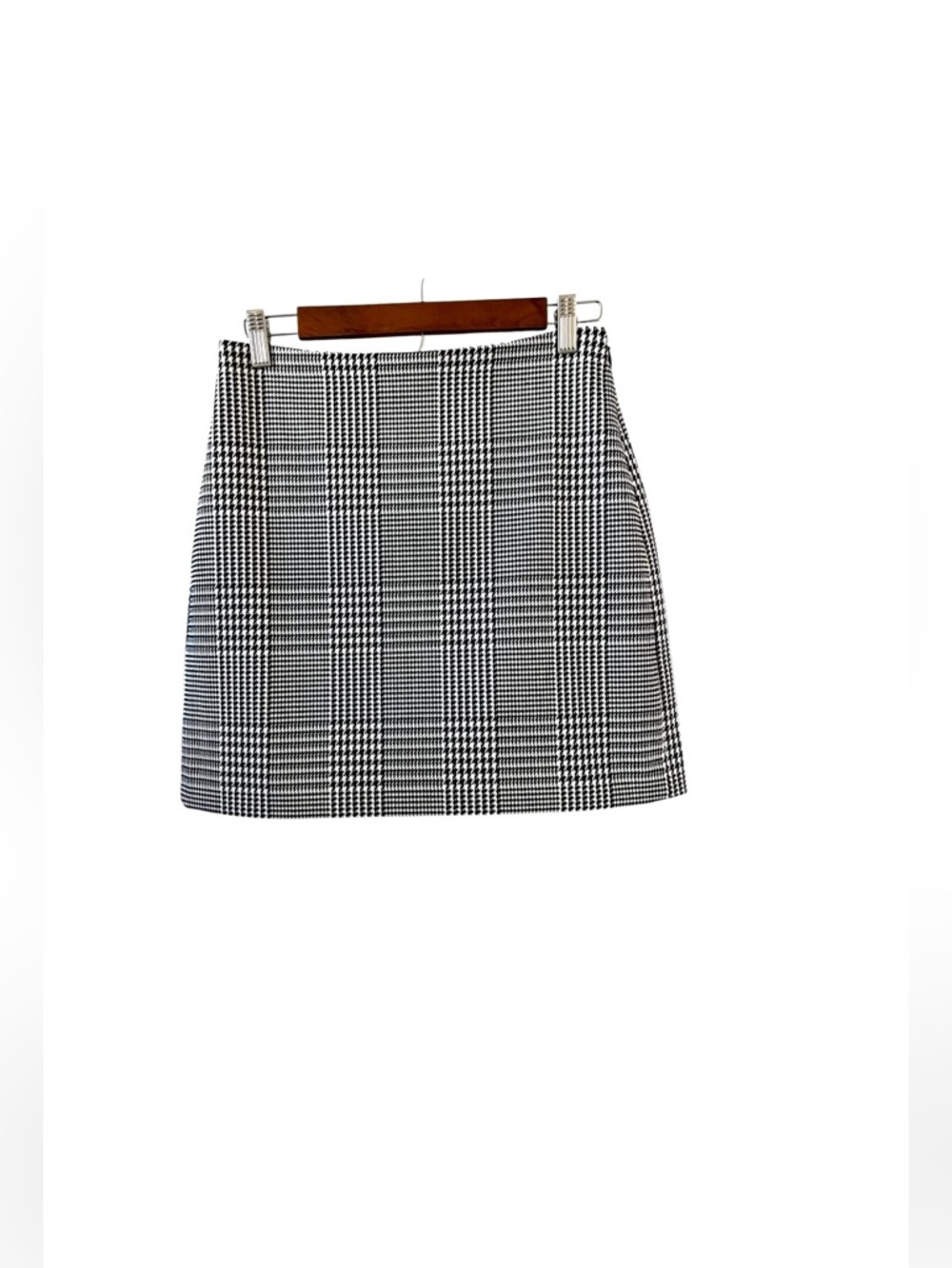 Banana Republic NEW Houndstooth Plaid Lined Mini Skirt Size 0